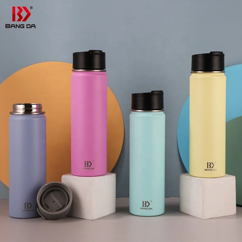 Portable Stainless Steel Thermal Vacuum Sports Double Wall Water Bottle