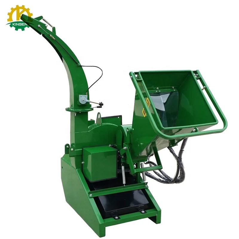 Forestry Machinery Wood Chipper With Auto Hydraulic Feeding