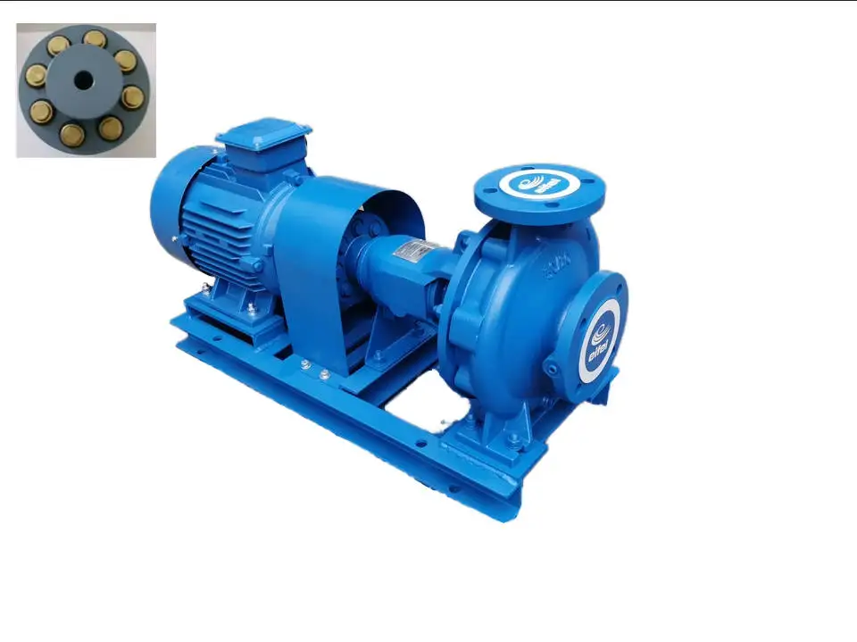 Eifel Pump EKD Series Single-Stage End Suction Pump DIN24255/EN733 Standard 200mm Size Impeller Water Pump HAVC MEI>0.4