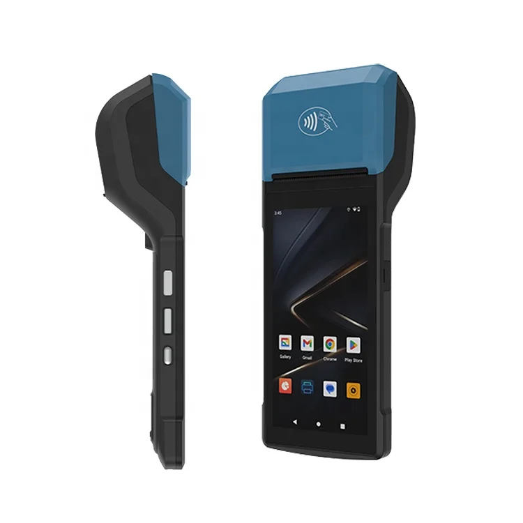 Upgraded Android 8.1 OS Mobile POS Software Handheld Pos Machine Terminal Buit-in Google Play