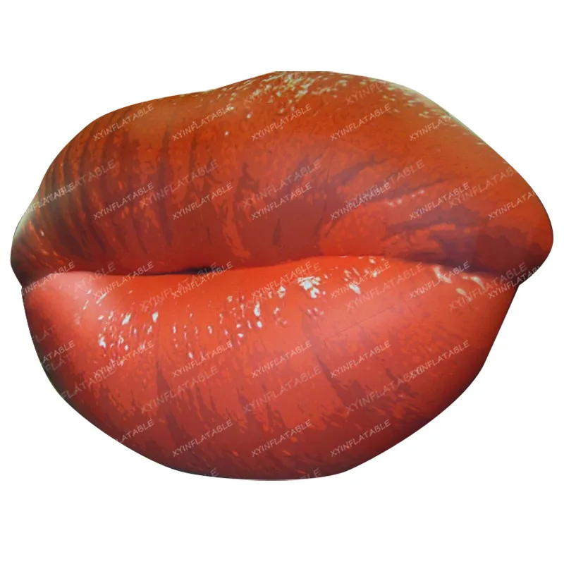 2024 Hot sale giant inflatable lips for advertising