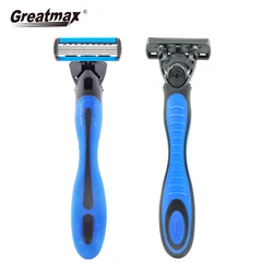 Бритвенные ножи с 6 лезвиями, одноразовые мужские бритвы, бритвенная система