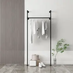 Industrial pipe hangers Industrial style clothes Metal pipe hangers Industrial wall-mounted pipe hangers