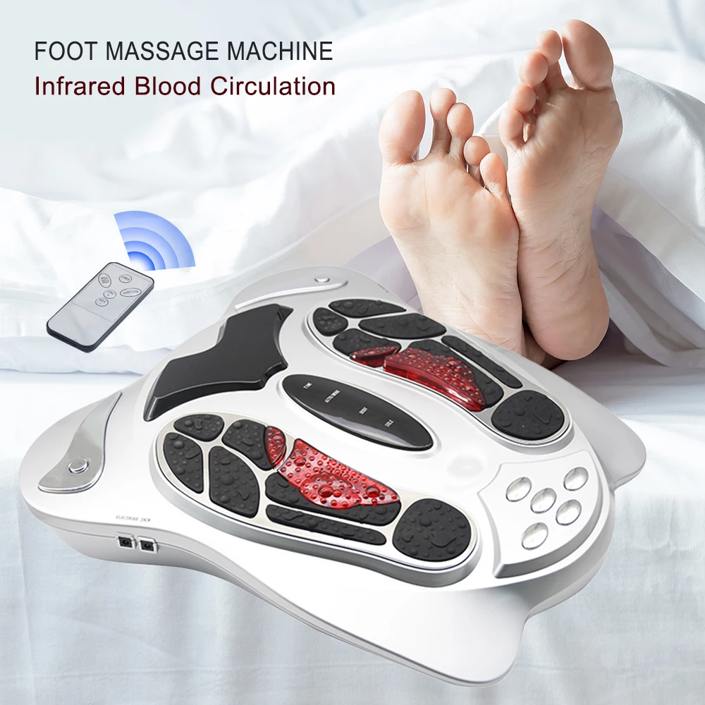 Unbranded 5 Modes 99 Intensities Full Body Foot Massager Machine Circulation Stimulator Foot Massager Pad for Neuropathy