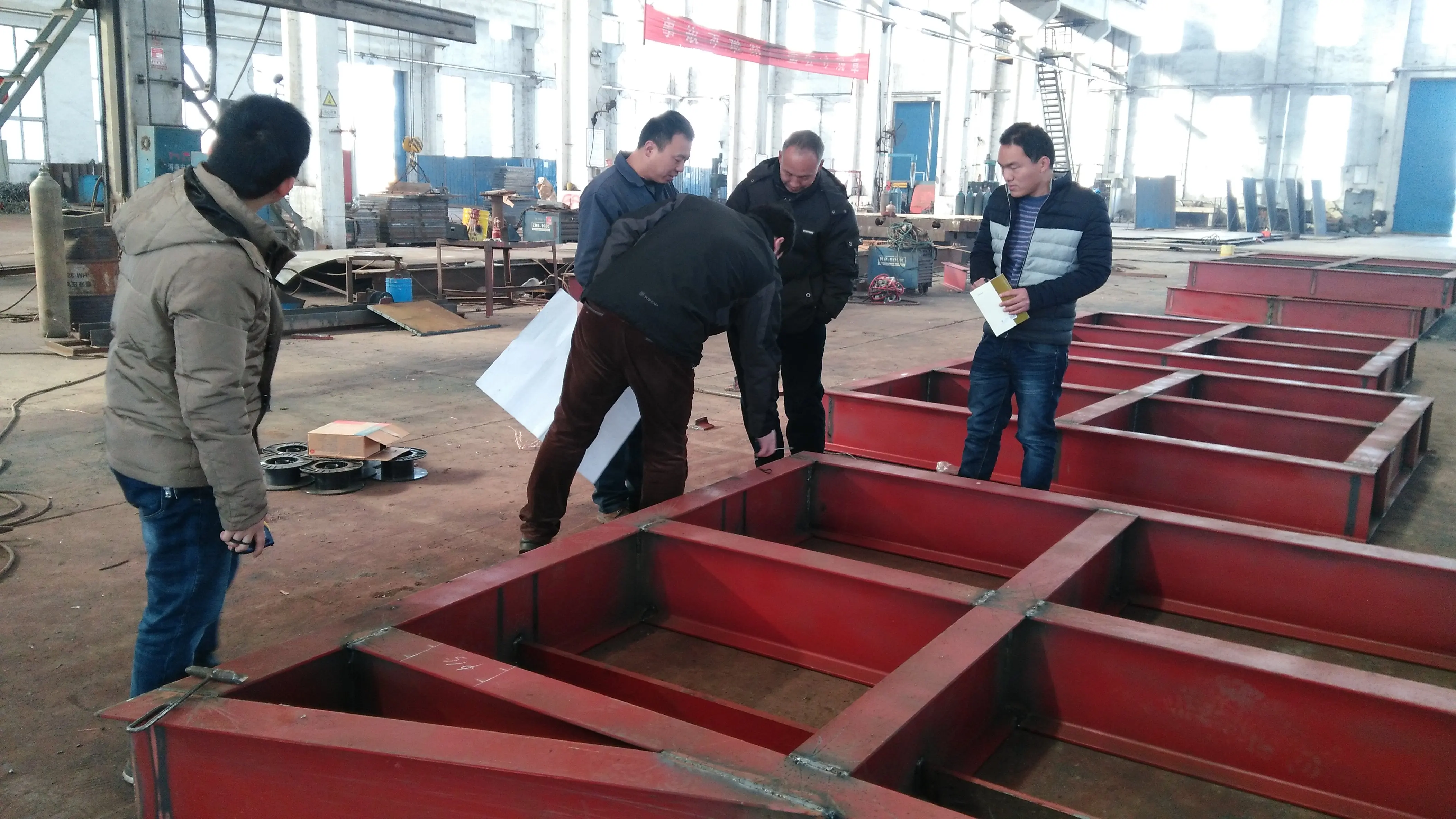 Хорошее качество, пробивная конструкция цеха, складские стальные строительные комплекты, хранилище