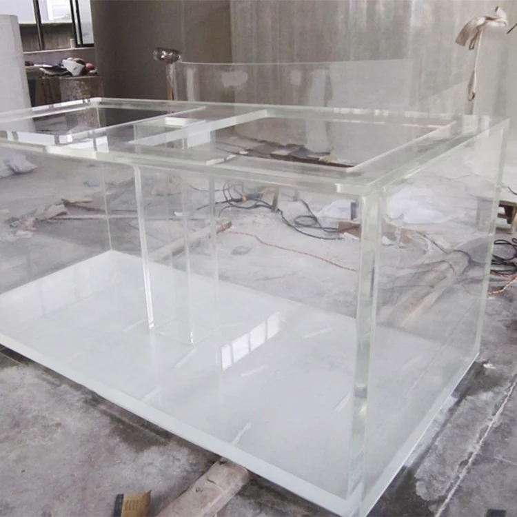 Factory Direct High Quality Clear Acrylic Aquariums, Acrylic Tank With Big Size*