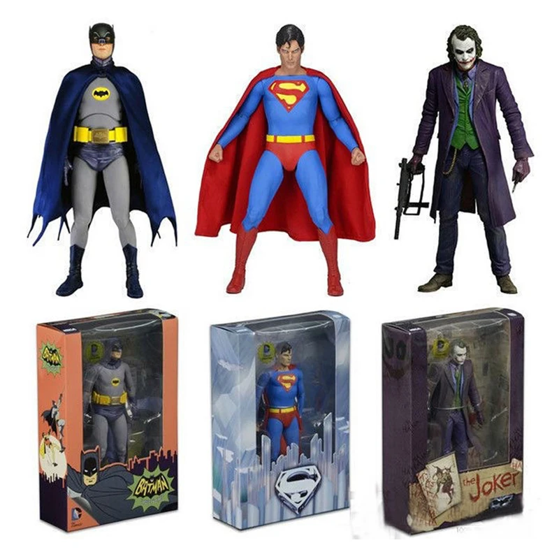 
NECA Comic Super The Joker Superman Action Figure Toys 18cm 