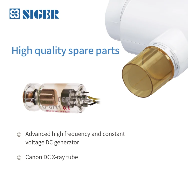 Factory Supplier Siger Siray Plus dental x ray stable and reliable technology Canon dc X-RAY tube dental x-ray machine