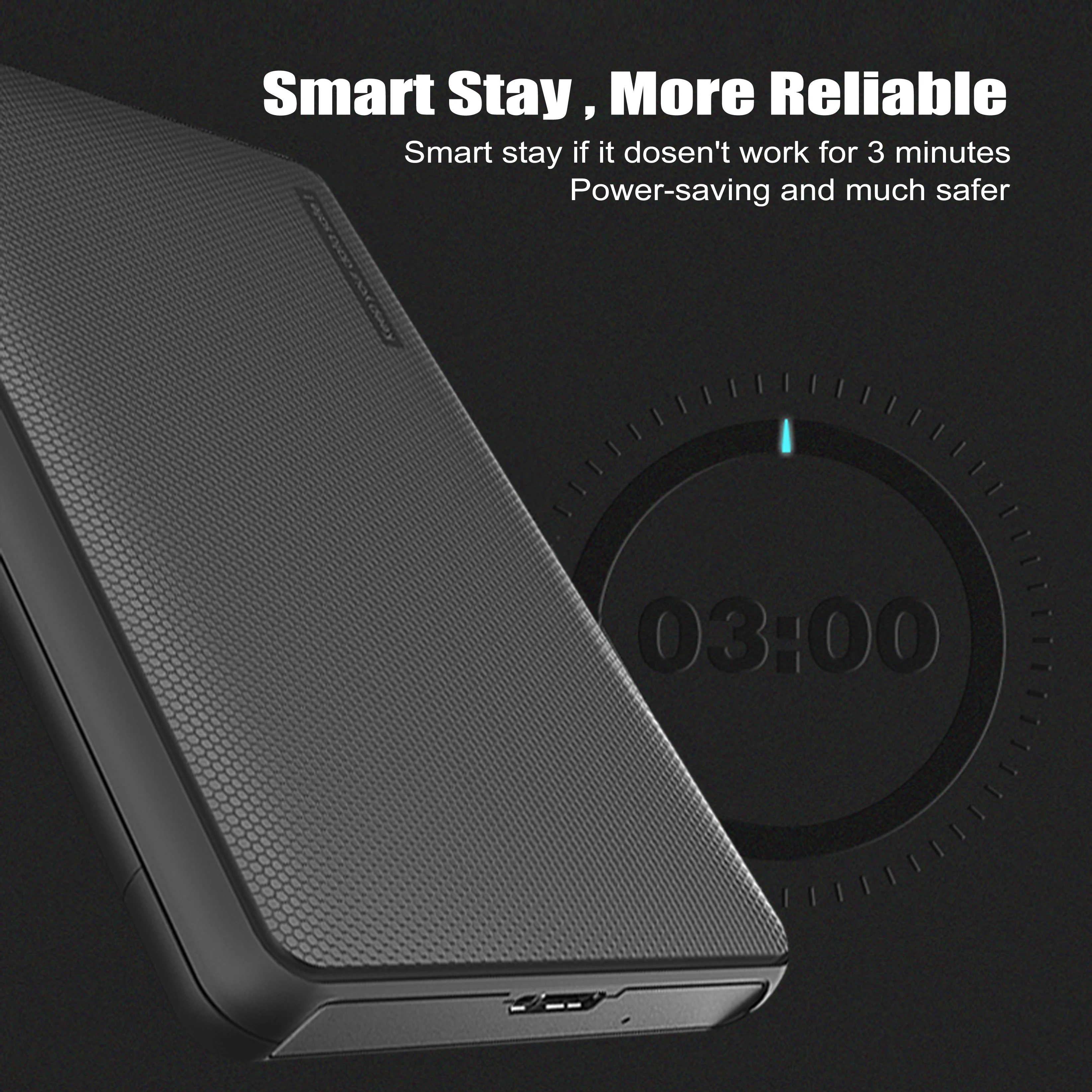 Stock Available 2.5 Inch SATA Plastic External HDD Case Support 2TB Max 2.5 inch USB3.0 To SATA HDD Enclosure