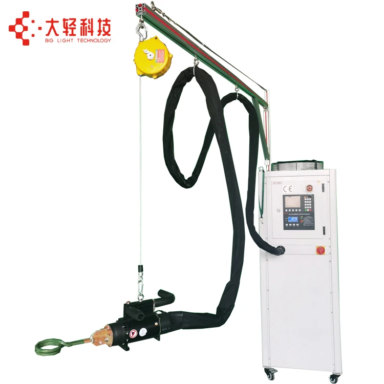 10kw portable metal induction heating welding forging machine