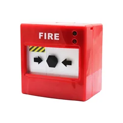 Wholesale Resettable and Fire Telephone Connectable Analog Intelligent Fire Alarm Addressable Manual Call Point Red