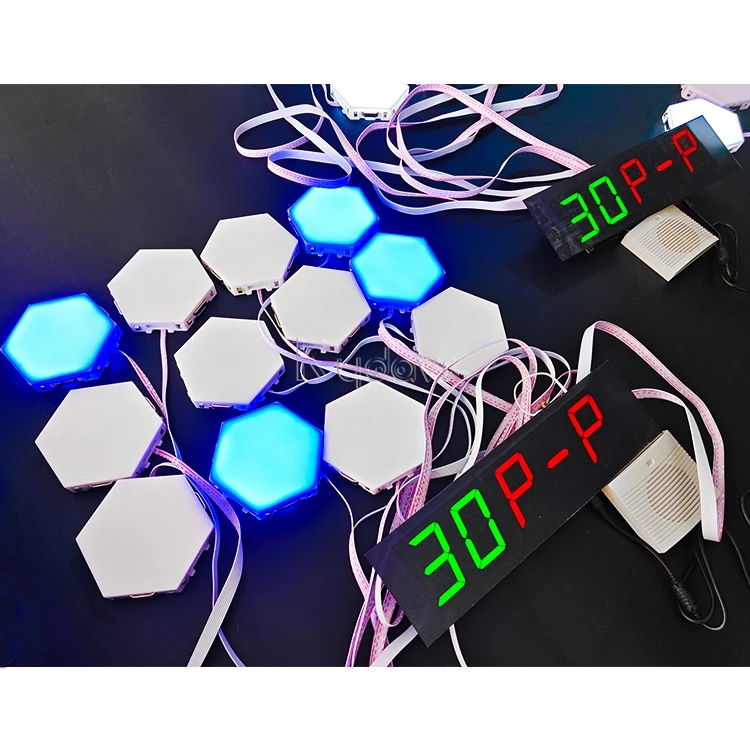 Customizable blaze pod interactive score challenge reaction training light game speed and agility training equipment