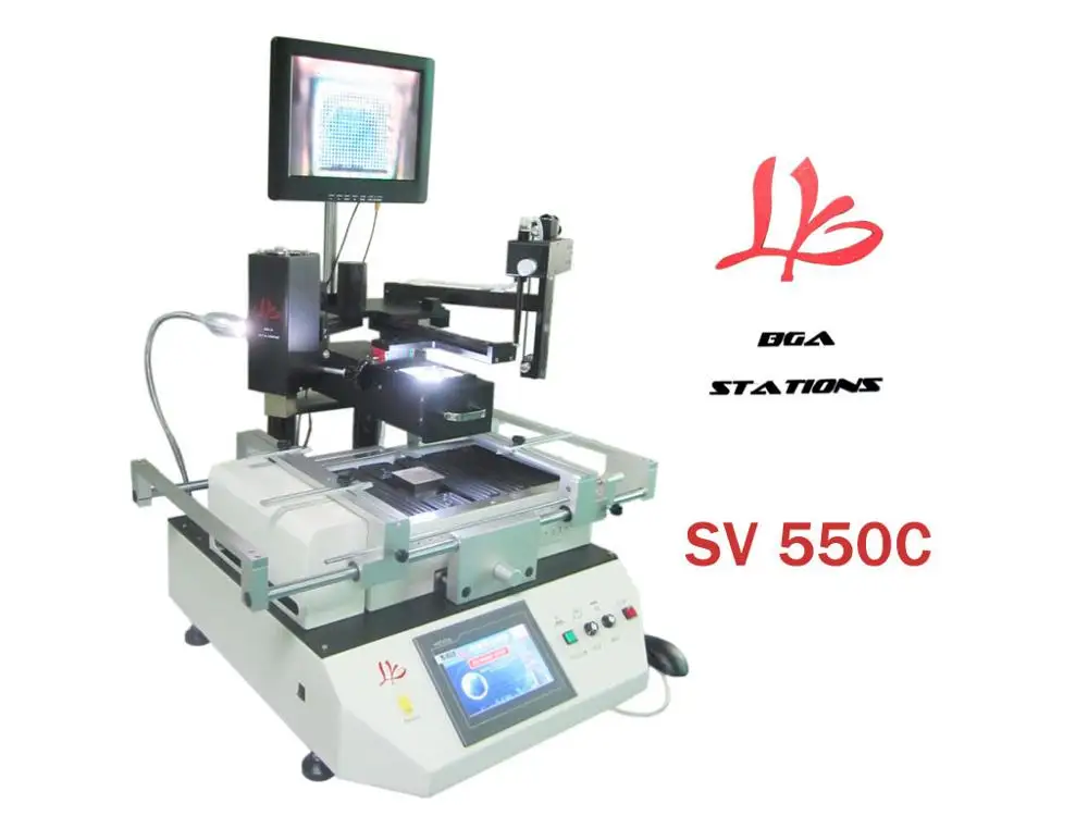 LY SV550C Bga rework station widely used in LCD TV boards,laptop boards and server boards repair