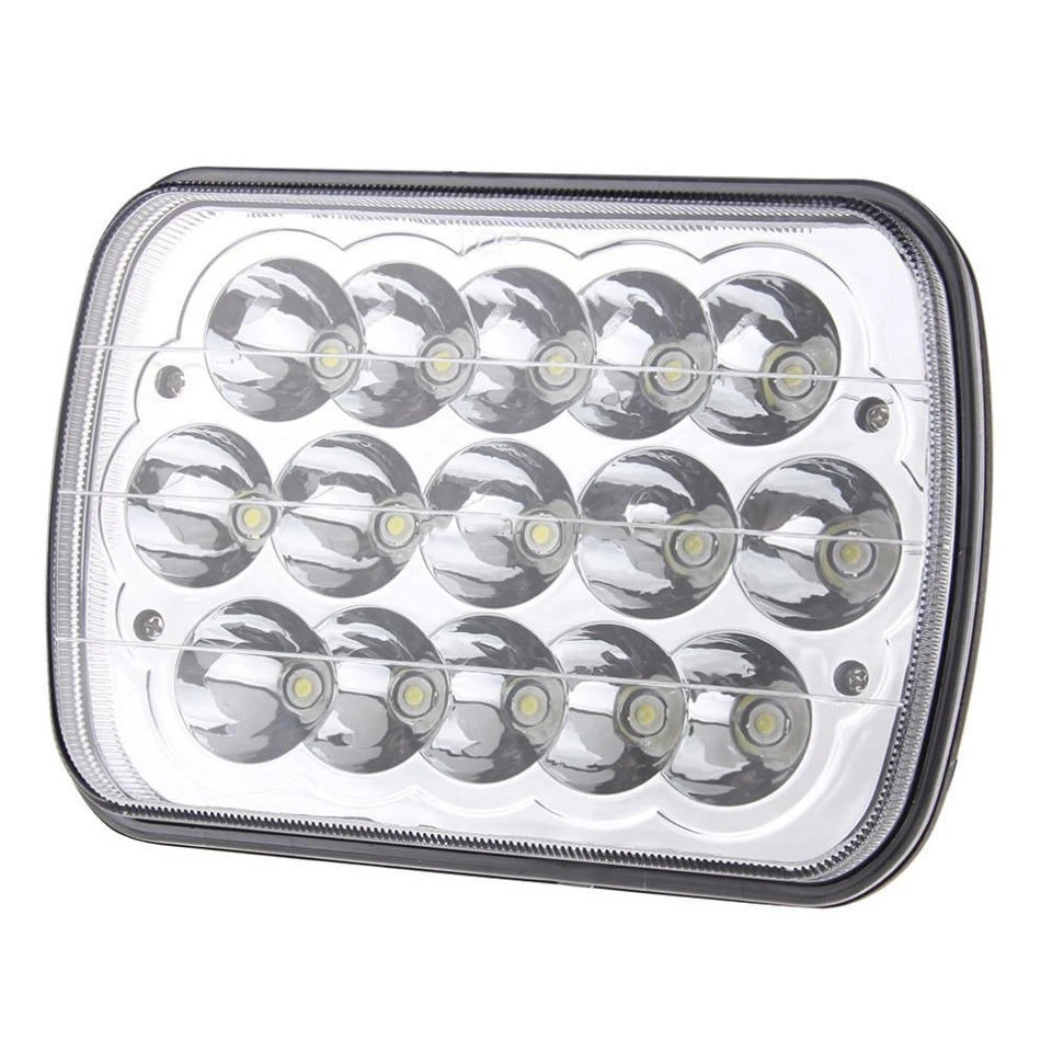 Auto lights Round High Power Bumper 10-30v 5x7 Car 12v Tractor Led Working Light Driving Work Led Fog/Driving Lights
