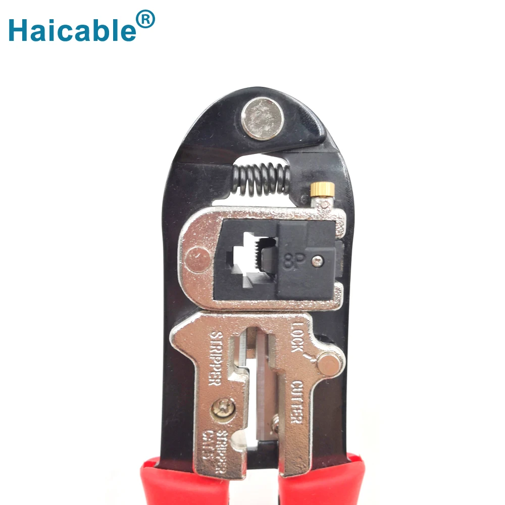 Modular plug crimps strips and cut tools HT-3686 Network Tool Pliers Modular Wire Crimper