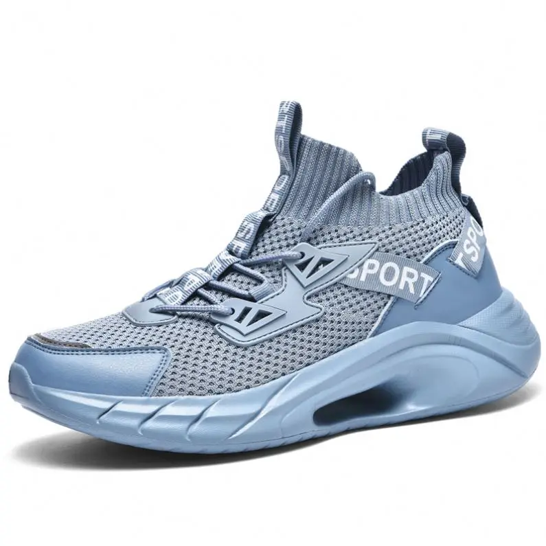 Mens Fashion Sport Shoes Boys Running Sneaker Zaptilla Para Hombre De Moda Big Size