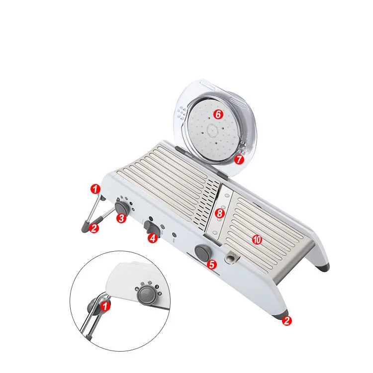 Stainless steel multi-function vegetable cutter shredded vegetable cutter potato grater stainless steel kitchenware