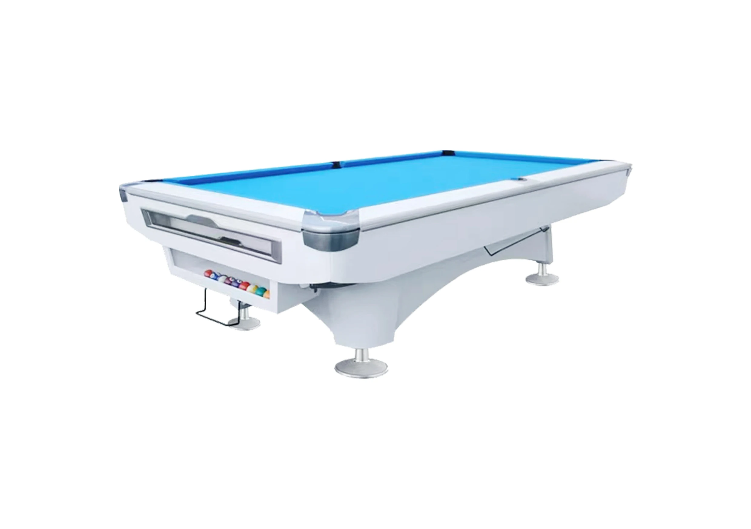 Over 30 Years Unisex Nine-Ball Pool Table Perfect Quality and High-Performance Custom Size with Slate Cushion for Sports