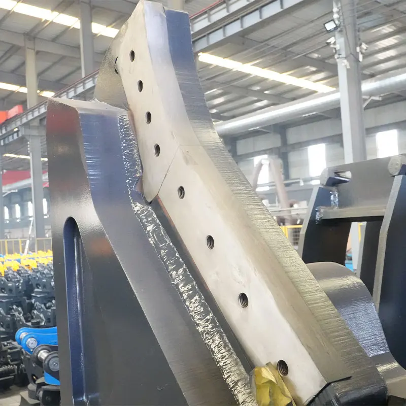 New Hydraulic Pulverizer Concrete Crusher Double Cylinder Hydraulic Shear with Rotary Rotating for Excavator