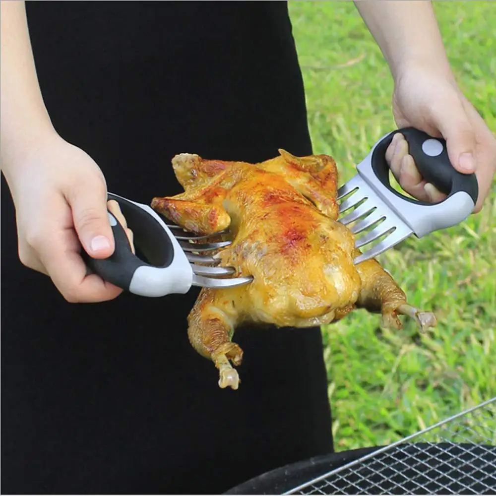 Stainless Steel Pulled Pork Shredder Claws for Outside BBQ Camping