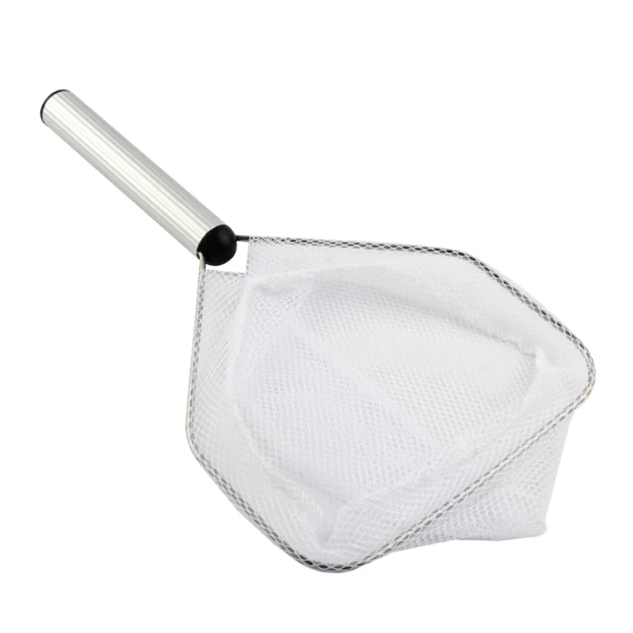 HAWKLURE Foldable Retractable Triangle Mini Fishing Net 36cm 106g Portable Handle Landing Net Fishing Brail Folding Net Tackle