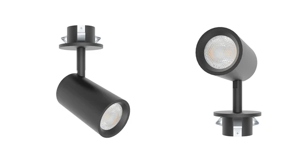 Jedver New Design LED Spotlight Cut Out Led Downlight for Indoor Dimmable Recessed Adjustable Spotlight Modern Elegant 79 Black