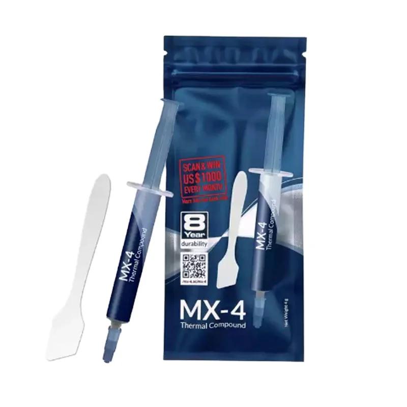 2022 Hot selling MX-4 Thermal Compound 4g 8g 20g GPU cooling silicone grease Desktop notebook graphics MX 4 CPU thermal paste