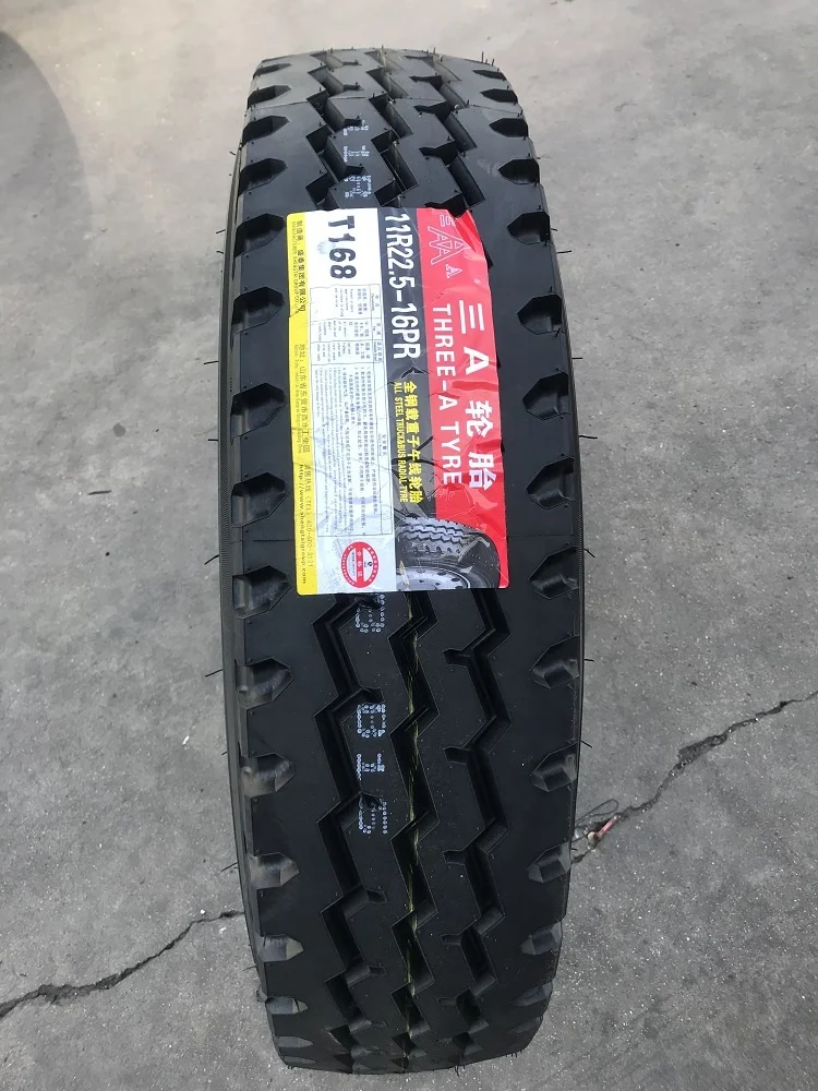 Good Quality Truck Tires Wholesale ThreeA Three-A 315/70R22.5 Llantas Radial