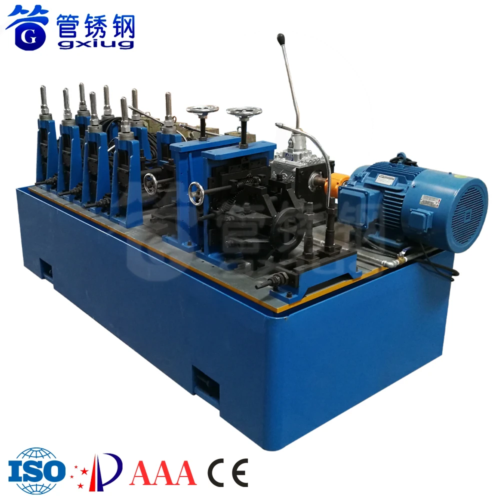 GXG Technology Round Stainless Steel Welding Pipe Making Machine Square Tube Mill