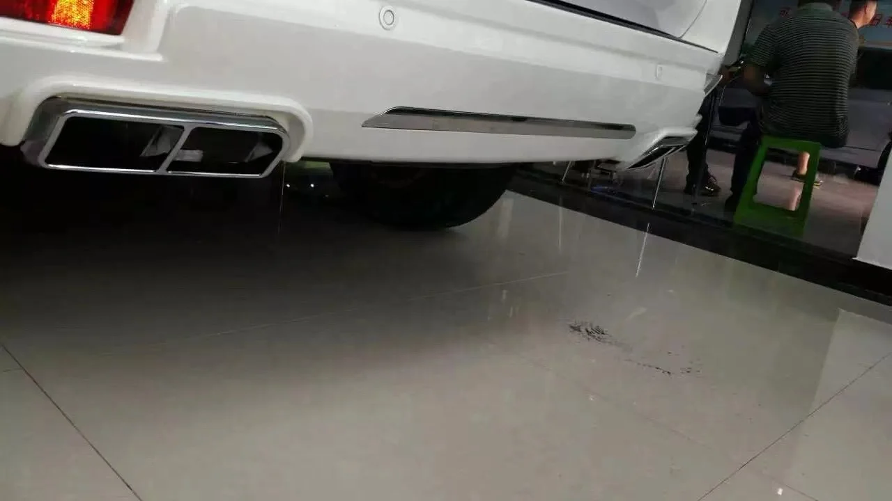 New style Car Accessories Front Rear Body Kits Bumper With Light Body kit For Land Cruiser Prado  FJ150 2014 2015 2016 2017