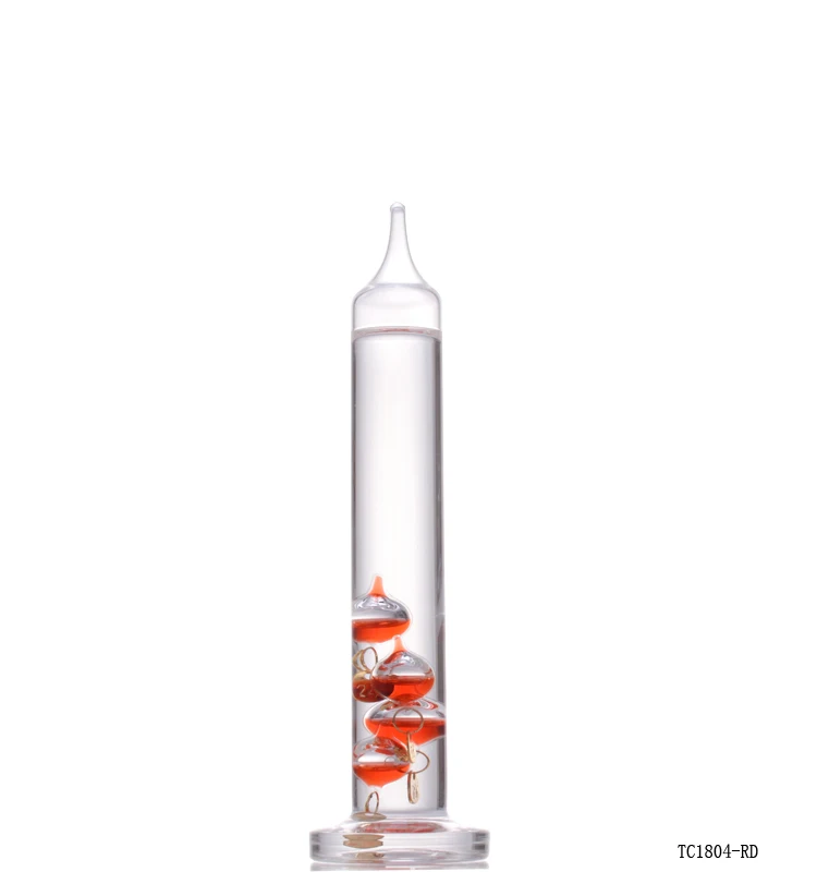 Unique Beautiful Ornaments Galileo Thermometers Glass Balls Tags Floating Glass Art Gifts Home Decoration