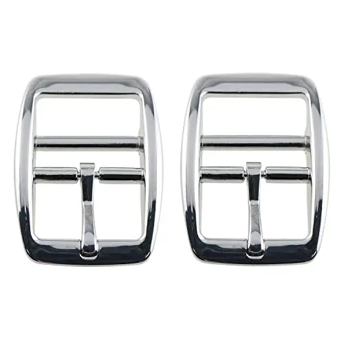 Custom Wholesale Stainless Steel Bar Belt Buckle Pin Buckle for Leather Strap Horse Bridle Adjustment Buckle