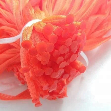 new eco colorful peanut onion lemon packaging hemp mesh net bag