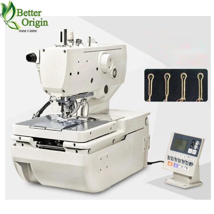 Factory price industrial direct drive flat head buttonhole machine