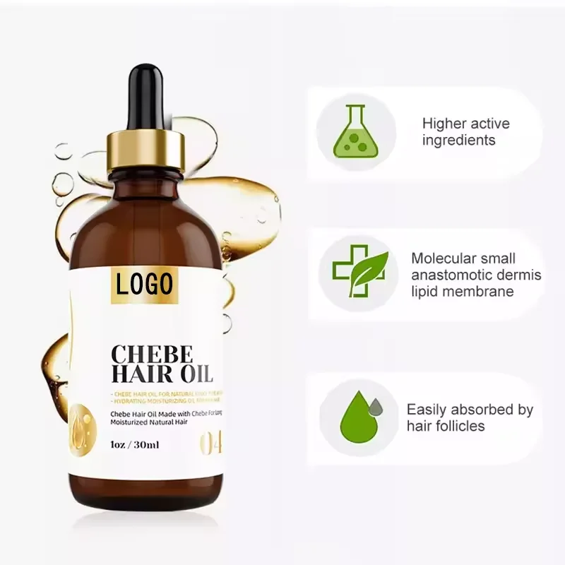 Natural Ginseng Hair Growth Extract Repair Hair Protect Wild Scalp Damage Fast 100% natural Hair Growth Oil