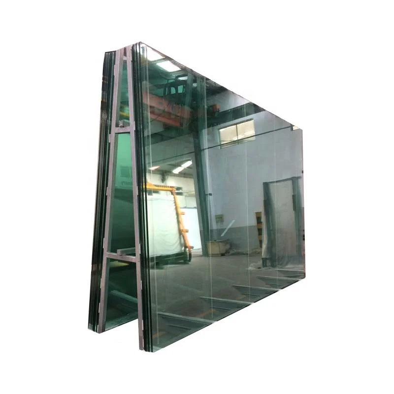 CE Certificate bulletproof laminated glass panel Clear Flat 2.9mm to 40mm Pvb
