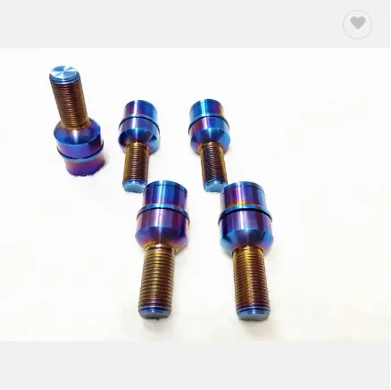 Hot selling exquisite custom DIN912 standard mirror polished m8 m10 drilled titanium sleeve head cover bolts