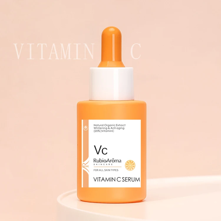 Huati Sifuli RubioAroma Private label vitamin c serum for face skin brightening 100% high concentration OEM/ODM