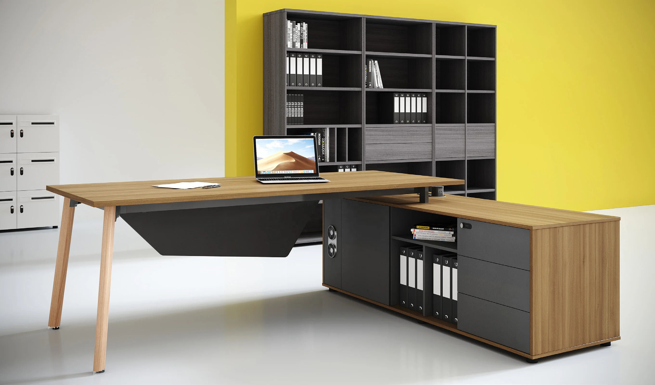 2021 Customize Smart Office Luxury commercial office building  complete series wood Metal all in one smart work 5 star product