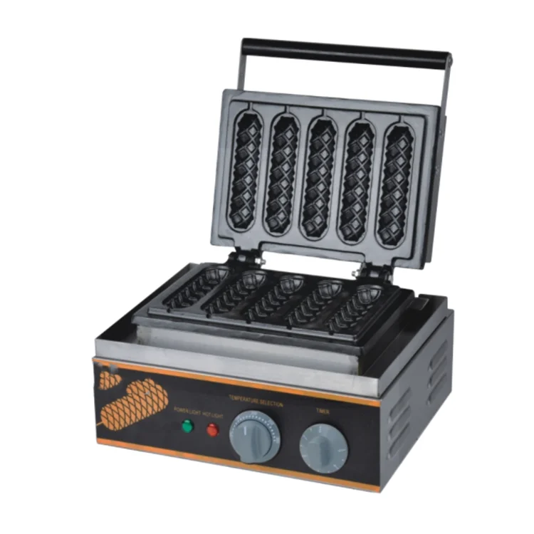 
Portable Lolly Waffle Maker Five Grid Waffle Corn Dog Maker cake waffle maker machine 