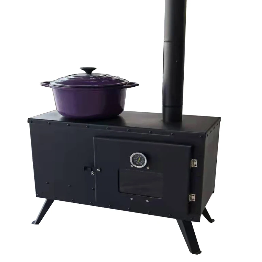 Warmfire  OEM cheap price wood stove with oven camping stove portable bell tent stove