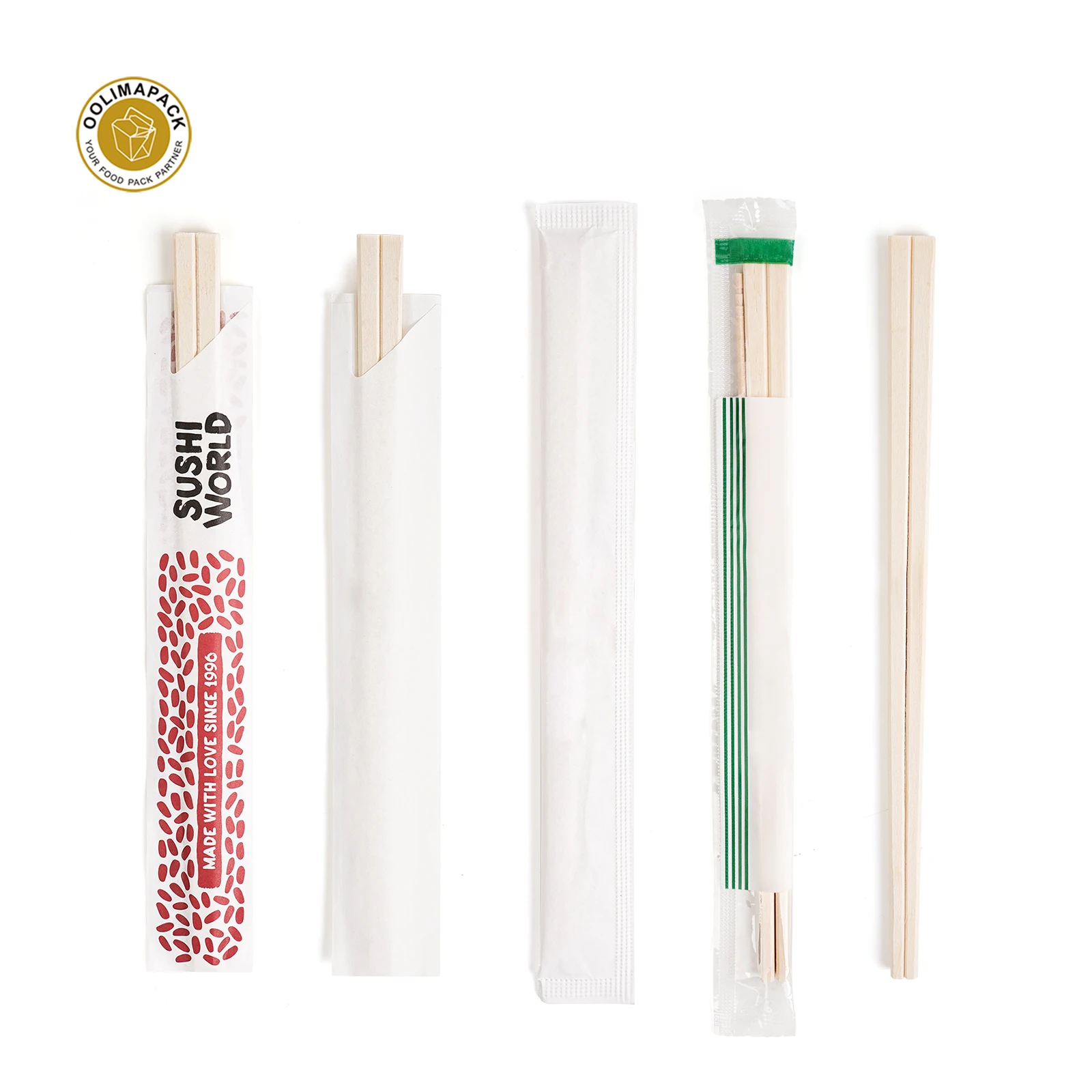 OOLIMAPACK Compostable Wooden Chopsticks Feature Eco Material Natural Origin Tableware Type Restaurant