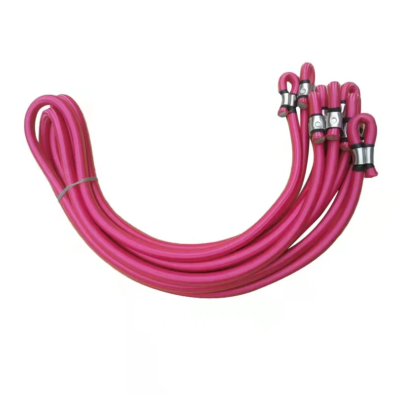 Braided Elastic Rope 8mm 10mm Bungee Rope Latex Elastic Cords Elastic Bungee Shock Cord for Jumping Trampoline Hrope for