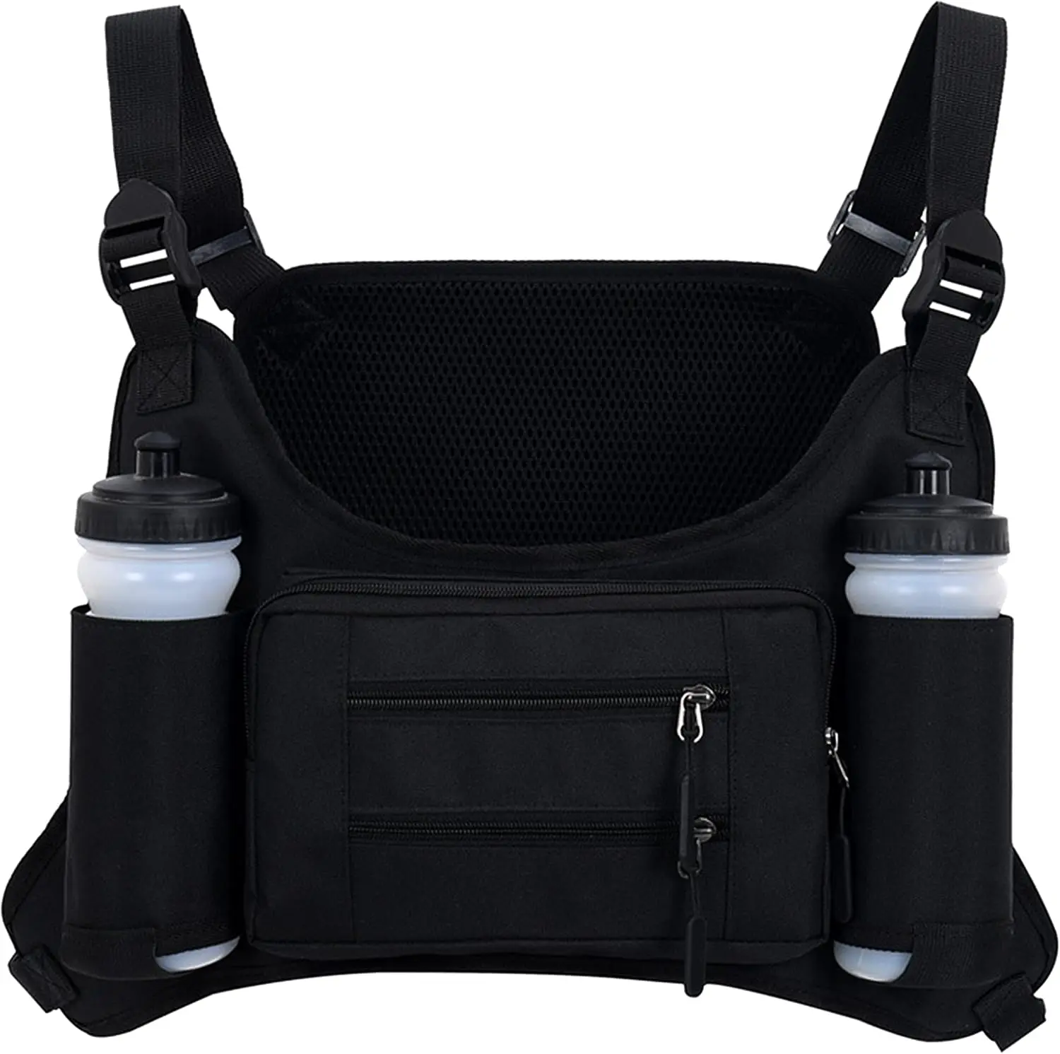 Fashion Hot Selling Sports Running Pack Waterproof Wear & Tear Resistant Chest Bag with Double Water Pockets
