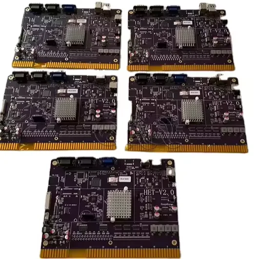 Full Red Rakin Bacon Factory Coin Operated Game Board Rakin Bacon Game Motherboard Purple PCB Board For Skilled Game Machine