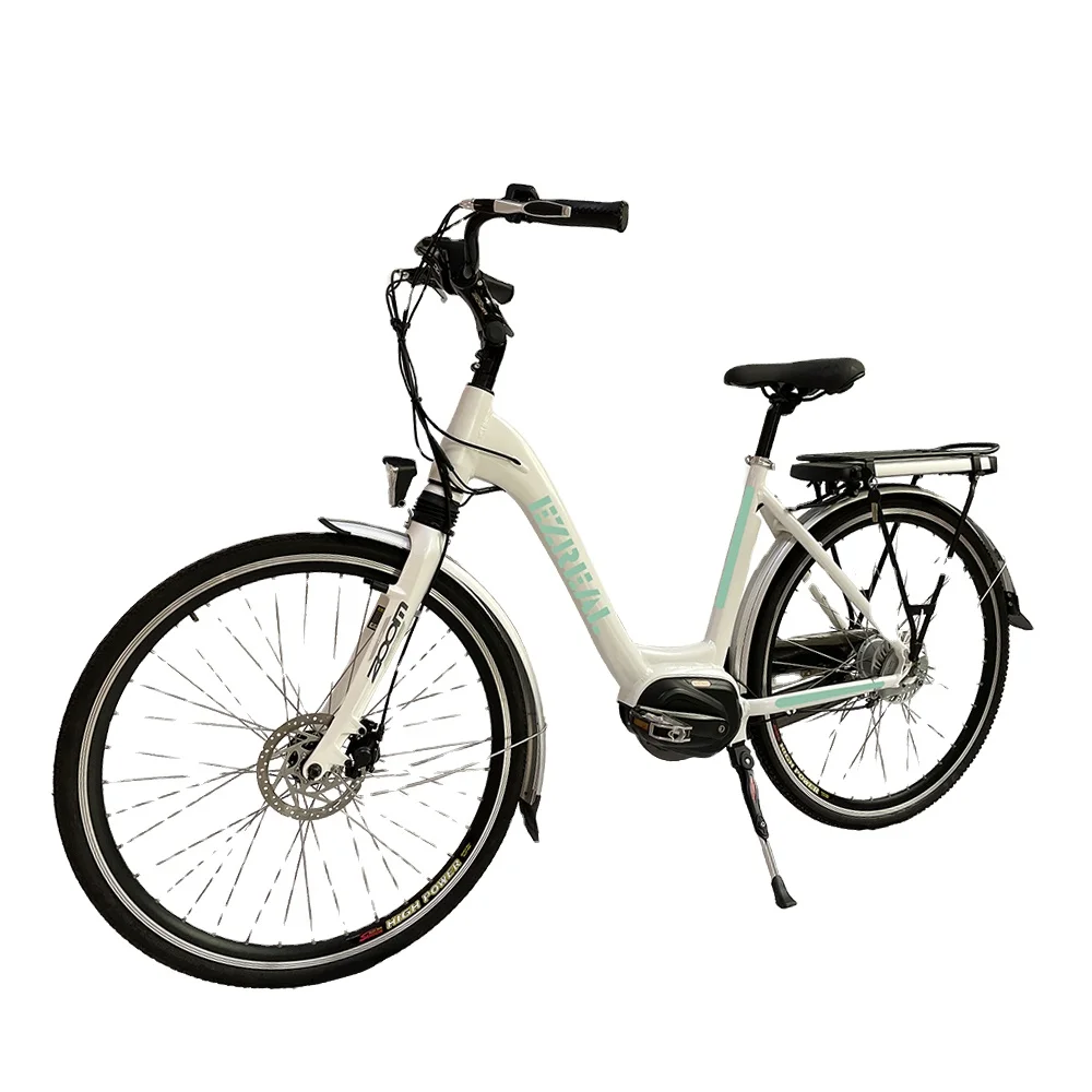 EZREAL step through 700c free pedal ebike bafang mid drive electric city bike 2021with Nexus 8 speed