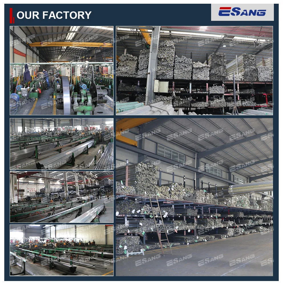 ESANG Inox Factory 50.8 Welded Steel Tube 201 Stainless Steel 304 Pipe Price
