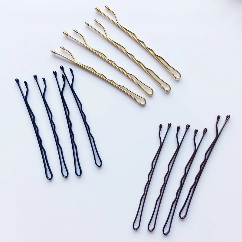 36 piece   2 inch metal bobby pin set black color hairpin hairgrip