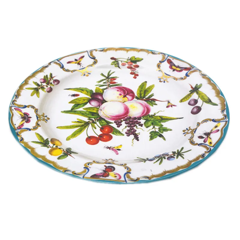 Factory direct china wholesale custom food safety metal round plate tin tea rolling cigarette service tin tray