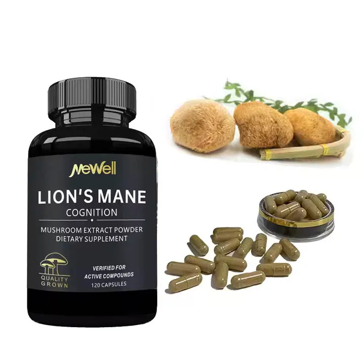 Lion Mane Capsule - Organic lion mane mushroom extract, used to boost digestion and immunity